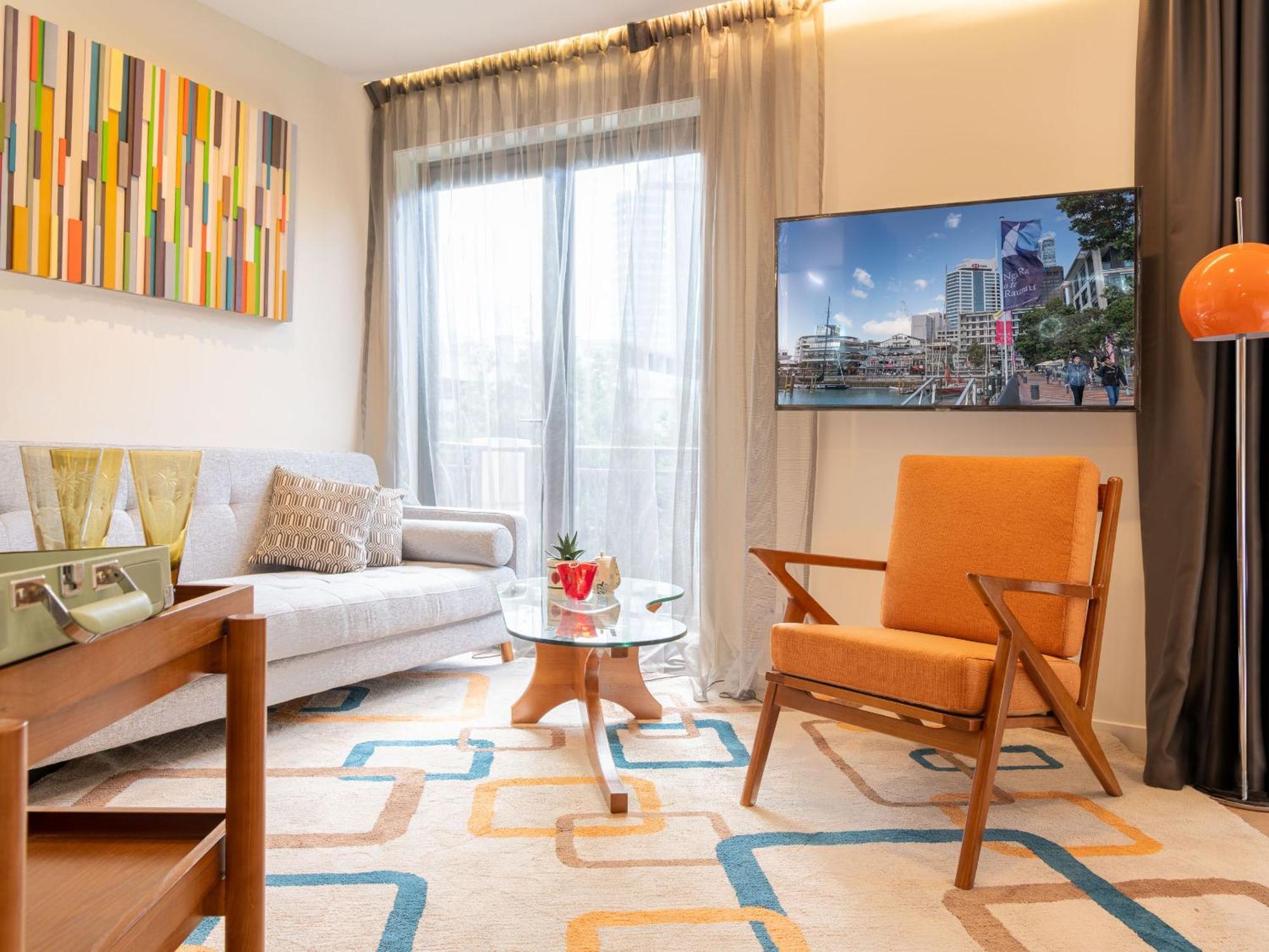 Ohtel Auckland Hotel Luaran gambar Living room