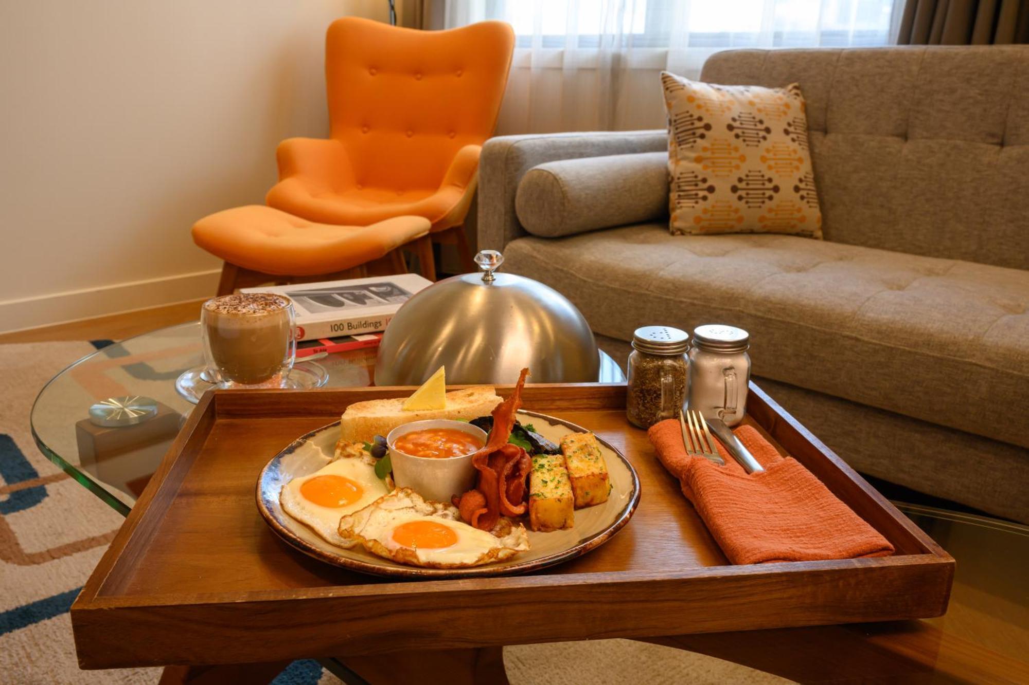 Ohtel Auckland Hotel Luaran gambar Room service