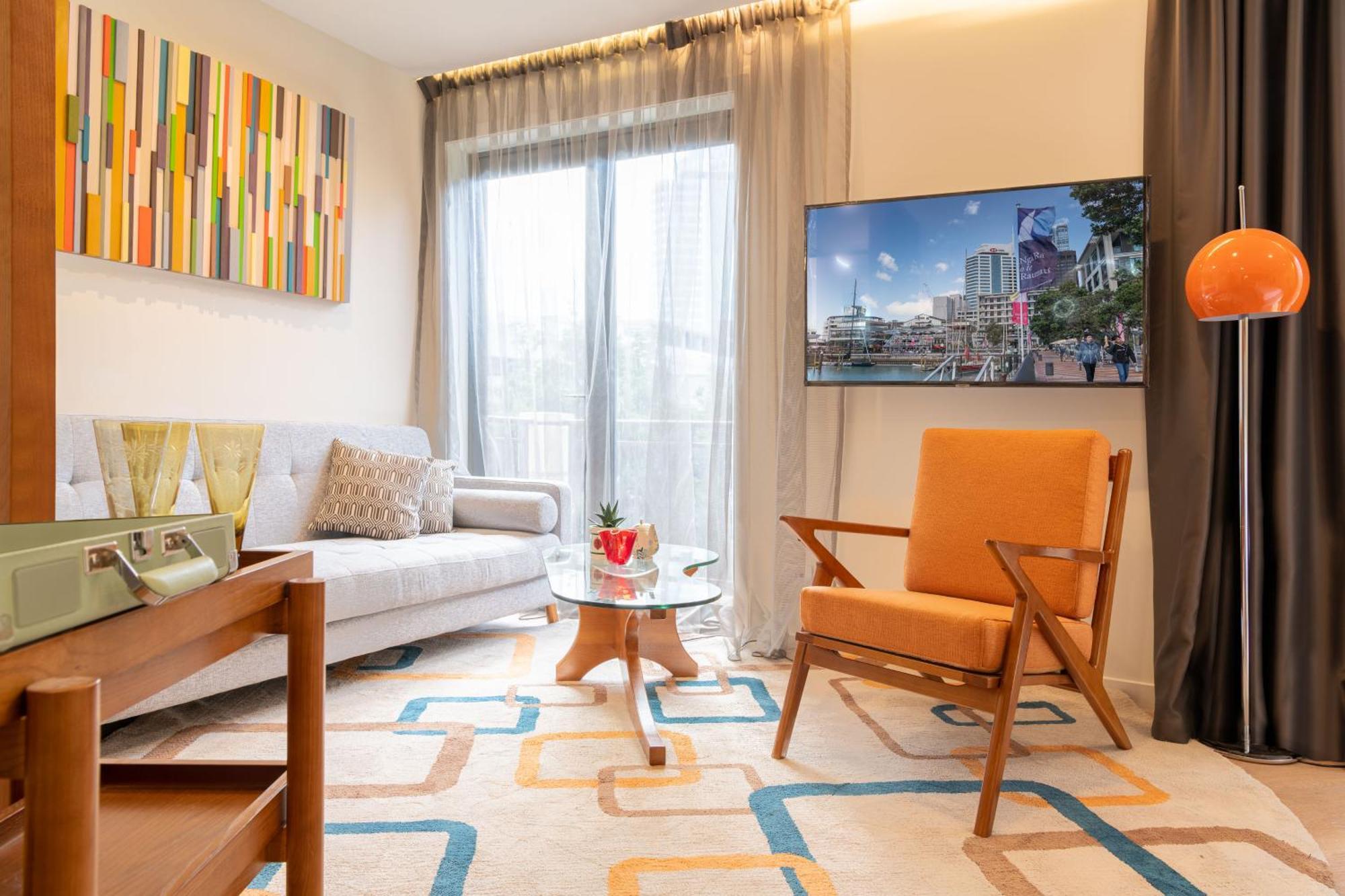 Ohtel Auckland Hotel Luaran gambar Living room